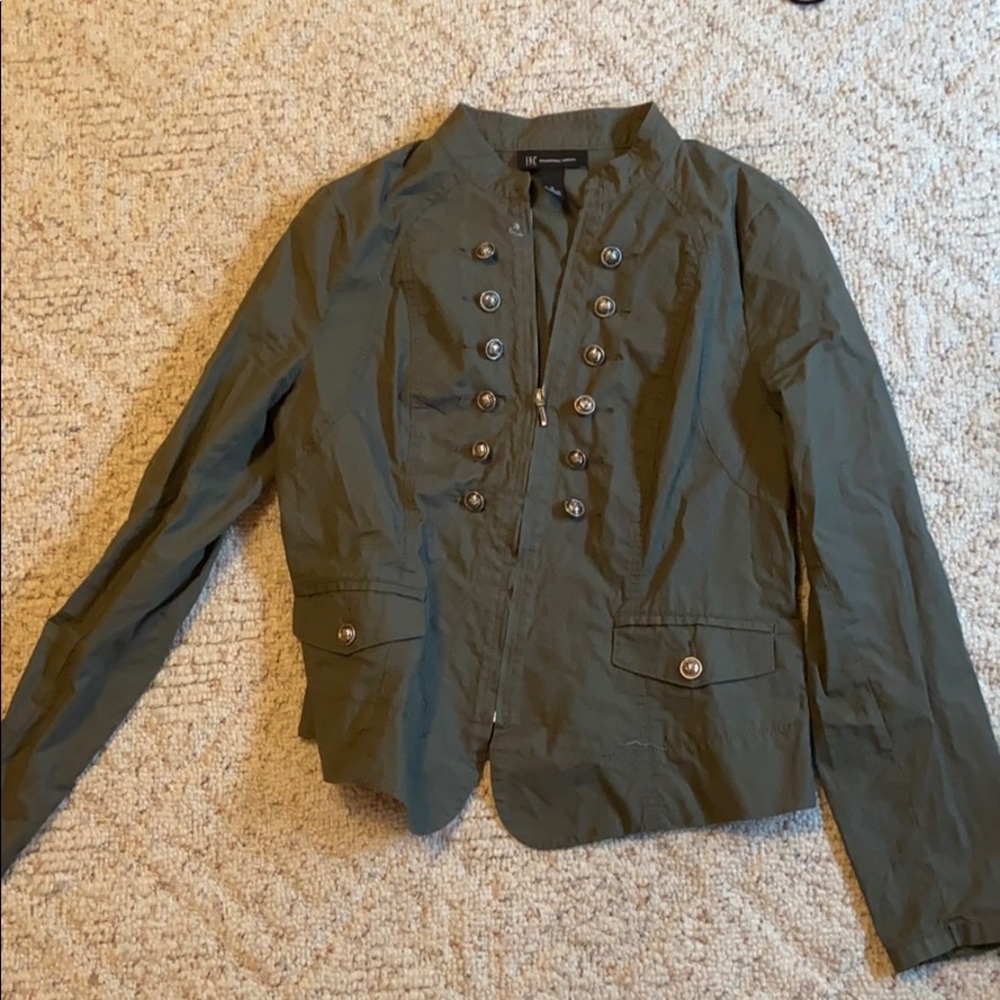 Army green jacket